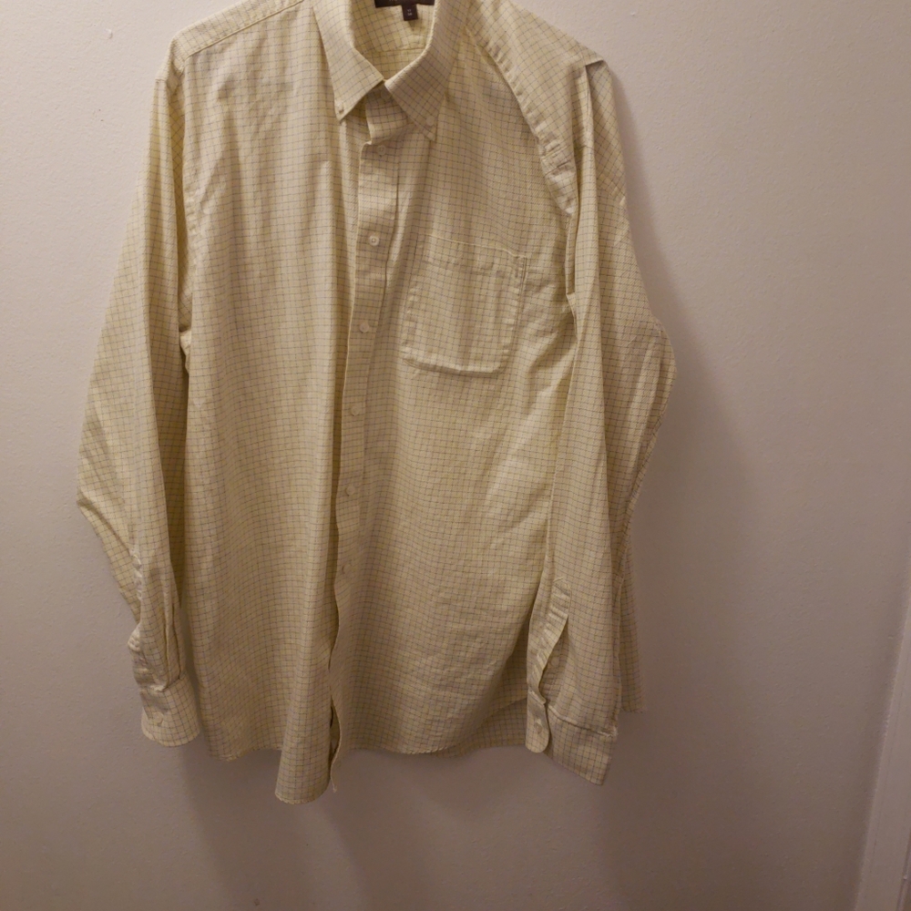 Preowned Nordstrom Yellow 17- 36 Shirt